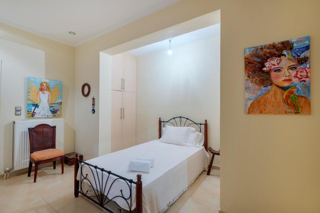 The Painters Luxurious Villa Anávyssos Eksteriør bilde